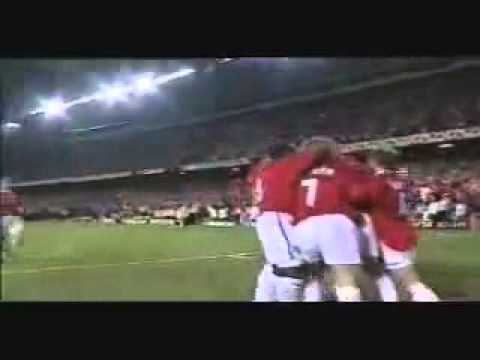 The Final 3 Mins Man United V Bayern Munich 1999 Rare Pitch Side ...