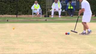 Croquet: Bamford vs Fletcher game 3