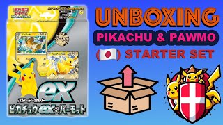 Unboxing the Japanese Pawmot & Pikachu EX Starter Set – What's Inside?