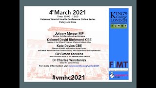 Veterans' Mental Health Conference - Policy and Care