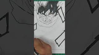 絵師が描いた！ドラゴンボール　最新ジャンプ漫画風もしもシリーズ！孫吾空がこんなこと言ったら…「チチートイレ行きたいよーフリーザの〇〇野郎！！」(shorts)