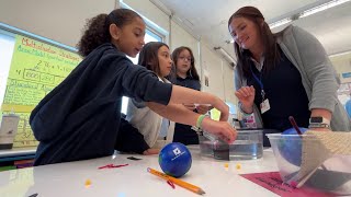 Hands-on challenges aim to spark students' interest in STEM careers