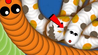 Jebak Cacing Besar Alaska - Cacing Pro || Worms Zone Best Gameplay #114