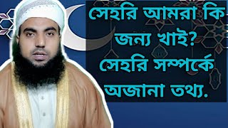 সেহরী মুলত কি জন্য খাওয়া হয়? সেহরি খাওয়ার ফজিলত কি? সেহরি সম্পর্কে অজানা তথ্য.