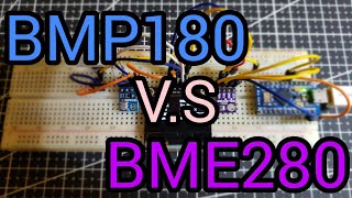 BMP180 and BME280 with Oled Display - Arduino