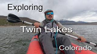 Alone in the Colorado Wilderness exploring Twin Lakes