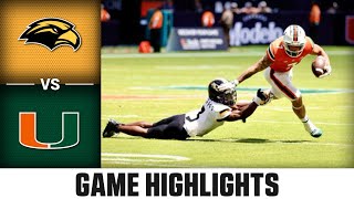Southern Miss vs. Miami | ACC Football Highlights (2022)