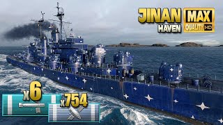 巡洋艦済南:マップヘイブンでのスマートプレイ - World of Warships