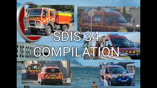 [ÉTÉ 2023] Compilation SDIS 34 (Hérault)