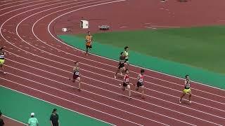 3名標準記録突破！20220702福岡県中学通信陸上 共通男子400m予選第1組