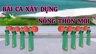 Múa Đôi Tuyệt Đẹp 🌺 BÀI CA XÂY DỰNG NÔNG THÔN MỚI.Thanh Hằng.