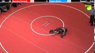 106 Brandon Paetzell vs. Holden Butler