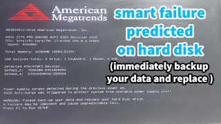 How To Fix Warning Please Back Up Your Data And Replace Hard Drive
