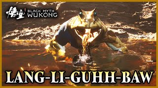 Black Myth Wukong: LANG-LI-GUHH-BAW Frog Boss Fight (Damage Reduction Item Formula/Quest)