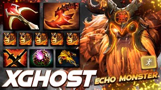 Xghost Earthshaker Echo God - Dota 2 Pro Gameplay [Watch \u0026 Learn]