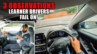 3 OBSERVATIONS You Must Do To PASS Your Driving Test