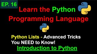 Advanced List Operations | Learn Python Programming (Ep. 16)