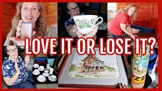 DECLUTTERING SENTIMENTAL TREASURES, BOTH YOURS AND THEIRS!! THE HARDEST DECLUTTER DECISIONS OF ALL!