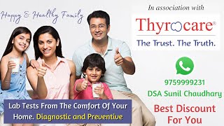 DODA Thyrocare Aarogyam Home Collection Centre Book Online Full Body Check Up Blood Test