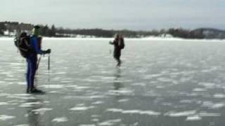 Schaatsavontuur in Zweden - Zweedse schaatsstijl 2009