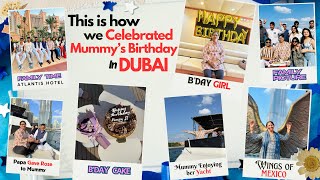 Birthday celebration in Dubai | Mummy ka Birthday | Yacht Party | JBR Beach | Khau Gali JLT | Drones