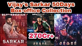 Thalapathy Vijay's Sarkar Movie 50 Days Total Box-office Collection