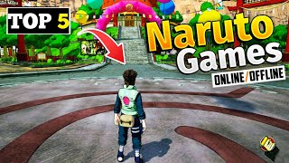 (My Favourite) Top Best Naruto Games For Android OFFLINE/Online|naruto games 2024|naruto android