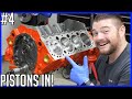 How to Build a Small Block Chevrolet Engine - Part 4: Putting Pistons In!