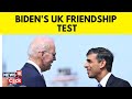 U.S. President Joe Biden And UK Prime Minister Rishi Sunak Hold Talks In Belfast | Biden News Live