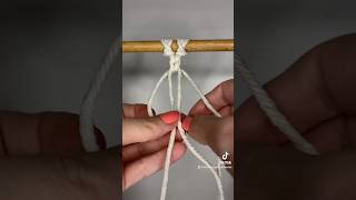 Makramee Tutorial 🤍 #dekoration #diy #makramee