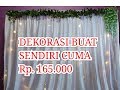 MEMBUAT DEKORASI SENDIRI SIMPLE DAN MURAH