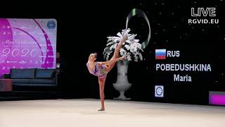 Maria Pobedushkina – Hoop (AA) – 2020 Miss Valentine Grand Prix (Stream Highlight)