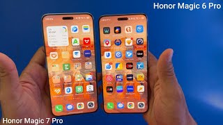 Honor Magic 7 Pro vs Honor Magic 6 Pro Comparativa Corta