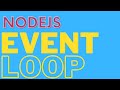 How does NodeJS Event Loop Work?