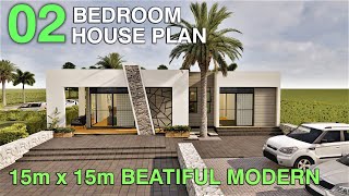 SMALL MODERN 2 BEDROOM HOUSE SIMPLE HOUSE