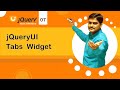 jQuery UI Tabs Widget - jQuery UI Tutorial 07 🚀