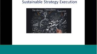 Sustainable Strategic Planning Webinar 3 Sustainable Strategy Execution
