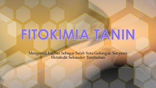 Golongan Senyawa Tanin Dalam Ekstrak - Mengenal Metabolit Sekunder Tumbuhan | Metode Fitokimia