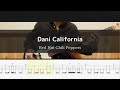 Red Hot Chili Peppers - Dani California - Bass Cover