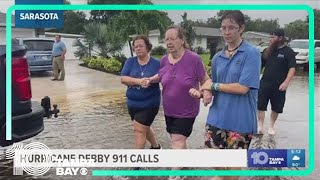 911 calls from Hurricane Debby released