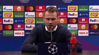 Simon Mignolet 🎙 | Club Brugge 1-5 Manchester City | Post Match Press Conference | Champions League