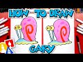 How To Draw Gary From SpongeBob SquarePants