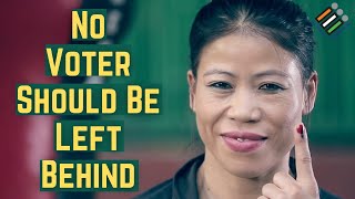 Boxing Champion & ECI’s Icon Mary Kom Urges Everyone To Realize The Value Of Their Vote & Utilize It