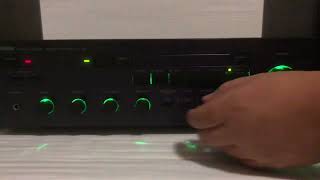 動作確認動画！YAMAHA A-750 LED化 名機ヴィンテージアンプ integrated amplifier