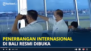 Penerbangan Internasional di Bandara Ngurah Rai Bali Resmi Dibuka