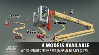 JLG Compact Crawler Booms Lifts