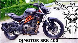 QJMOTOR SRK 400 - тест-драйв и обзор  Константина Софиева