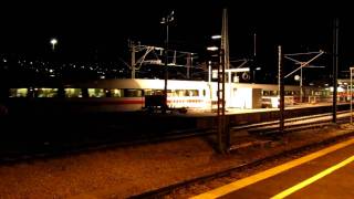 Stuttgart Hbf - Einfahrt ICE 698 (11. März 2011)