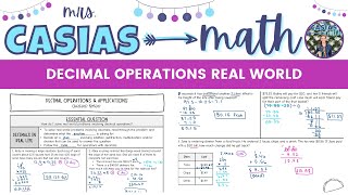 Decimal Operations - Real World Word Problems | 7th Grade Math Lesson