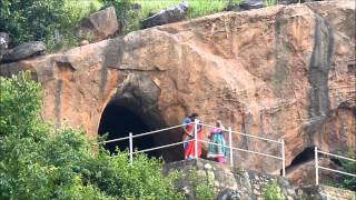 Guntupalli Caves, West Godavari District, Andhra Pradesh, India.